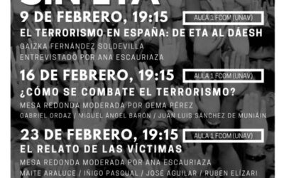 CICLO CUTURAL: «UNA DÉCADA SIN ETA»