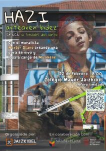 Cartel proyecto 22HAZI artearen bidez22 ESP